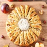 Tarte soleil au camembert rôti