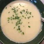 Velouté d'asperges vertes et blanches
