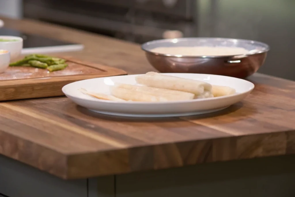 Asperges sauce mousseline