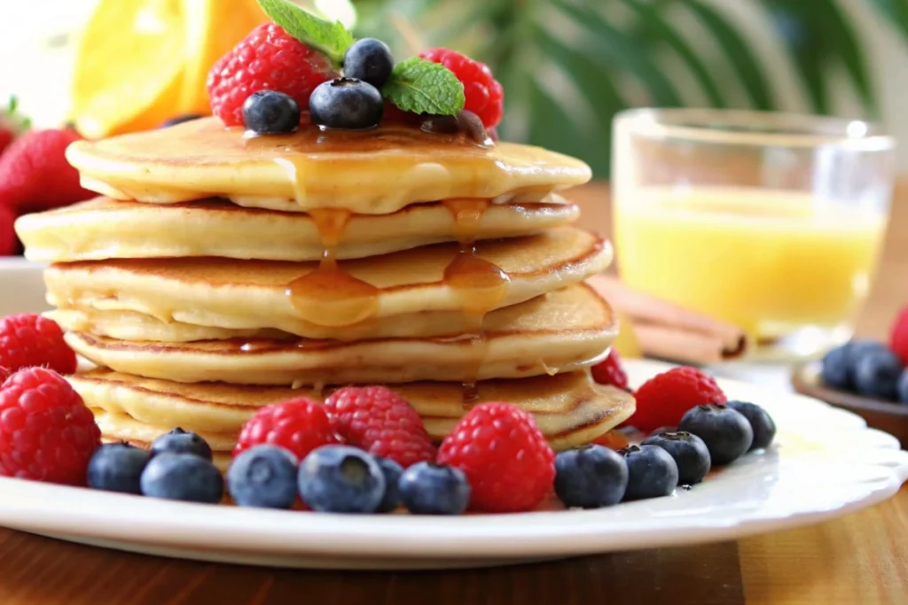 Les vrais pancakes à l'américaine