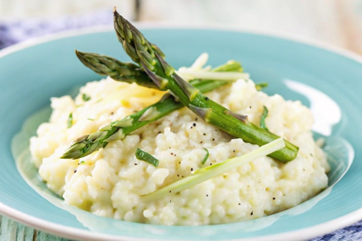 Risotto aux asperges facile
